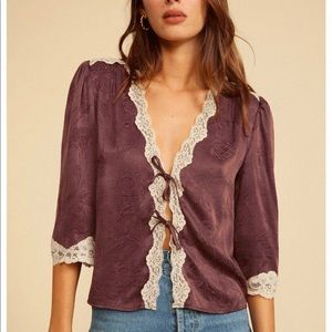 Rouje Paris Aldo Blouse NWT
